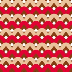 Seamless geometric colorful pattern background N4