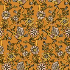 Flowers and birds N7