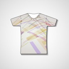 Abstract illustration on t-shirt N128