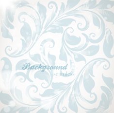 Floral Retro Background for Vintage Design N27