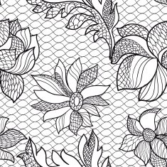 Seamless lace pattern N59