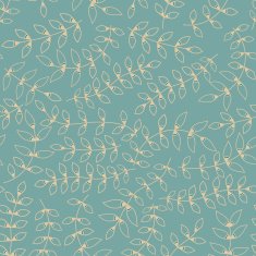 Seamless pattern on leaves theme N3