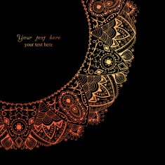 Decorative Vintage Design Element N12