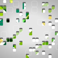 Abstract Geometric Shapes N34