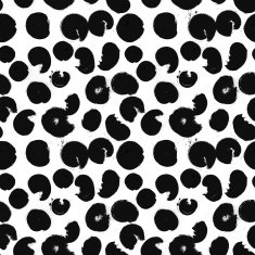 Leopard print seamless pattern watercolor stains