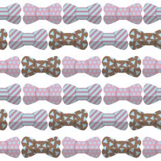 bow seamless hipster pattern