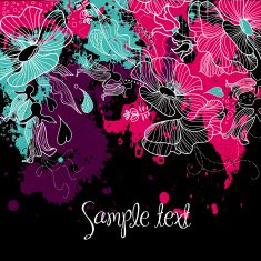 Flower doodle N478