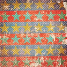 colorful grunge background with stars N4