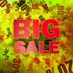 Sale with percent discount pattern EPS10