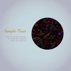 Autumn background with place for your text