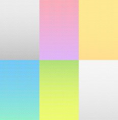 Seamless Polka Dot pattern on modern colorful pastel Background