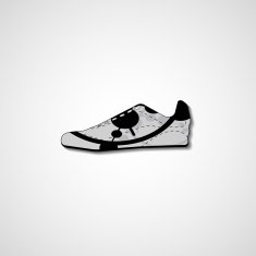 Abstract illustration on sneakers N141
