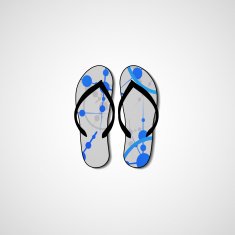 Abstract illustration on flip flops N146
