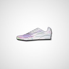 Abstract illustration on sneakers N142