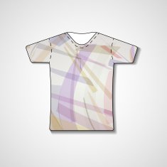 Abstract illustration on t-shirt N134