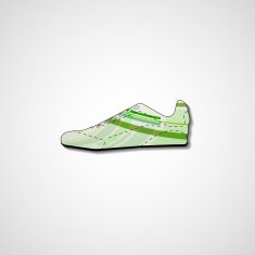 Abstract illustration on sneakers N143