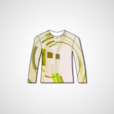 Abstract illustration on sweater N142