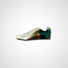 Abstract illustration on sneakers N144