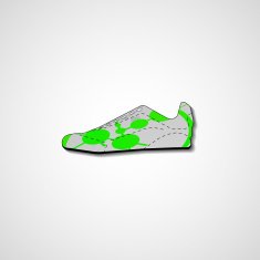 Abstract illustration on sneakers N146
