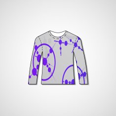 Abstract illustration on sweater N146
