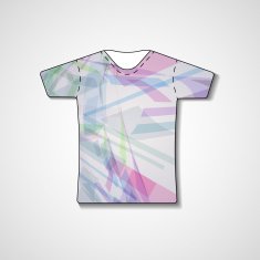 Abstract illustration on t-shirt N137