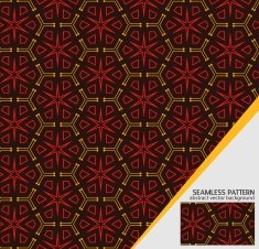 Vector geometric seamless pattern for your design
