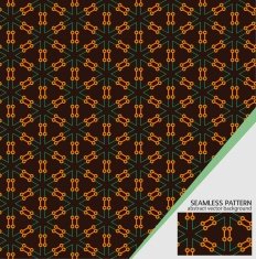 Vector geometric seamless pattern for your design N3