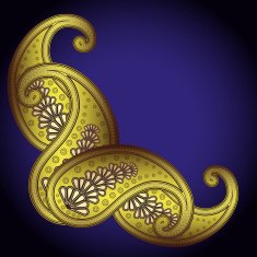 Paisley background N6
