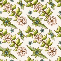 Seamless Floral Pattern N652