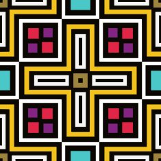 Pattern of geometric shapes background