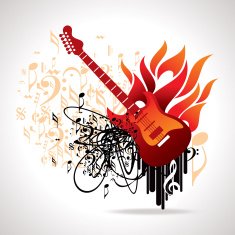 Abstract musical background N2