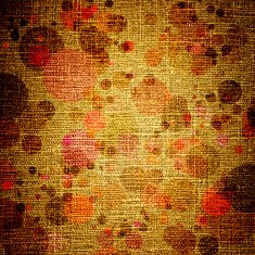 grunge spots on canvas