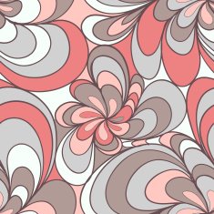 Abstract seamless pattern with simple elements N11