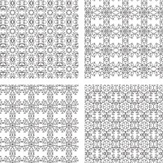 Circular Ornaments Pattern Set N2