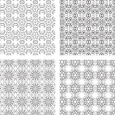 Circular Ornaments Pattern Set N3