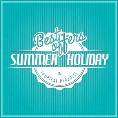Retro elements for Summer calligraphic designs