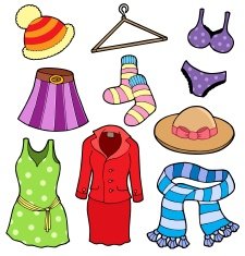 Woman clothes collection