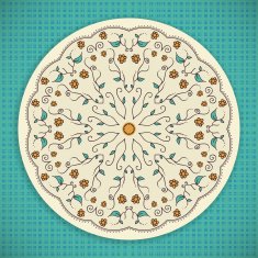 Round Ornament Background N3