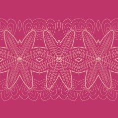Vector horizontal seamless pattern background ornament N2