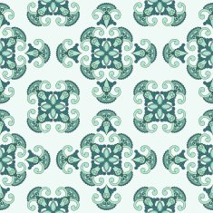 Vector Seamless Paisley Pattern N3