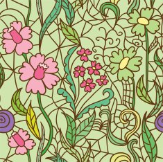 Seamless fresh vector pattern