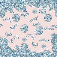 Abstract pattern with curl and swirl N2