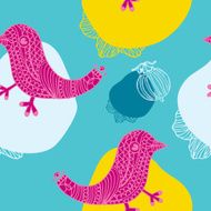 Bird Seamless Background