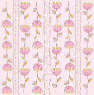 seamless pattern background with flowers N43