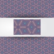 Vector geometric seamless pattern N7