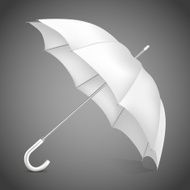 umbrella white open