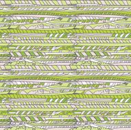 Seamless green coloured pattern