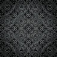 black wallpaper in old style N74