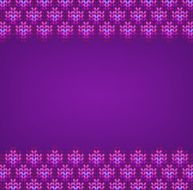 Knitted Wool Vector Background N5