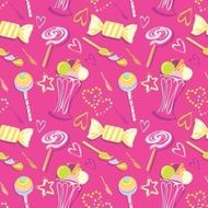 Sweet seamless pattern N6